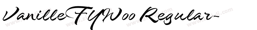 VanilleFYW00 Regular字体转换 VanilleFYW00 Regular字体转换
